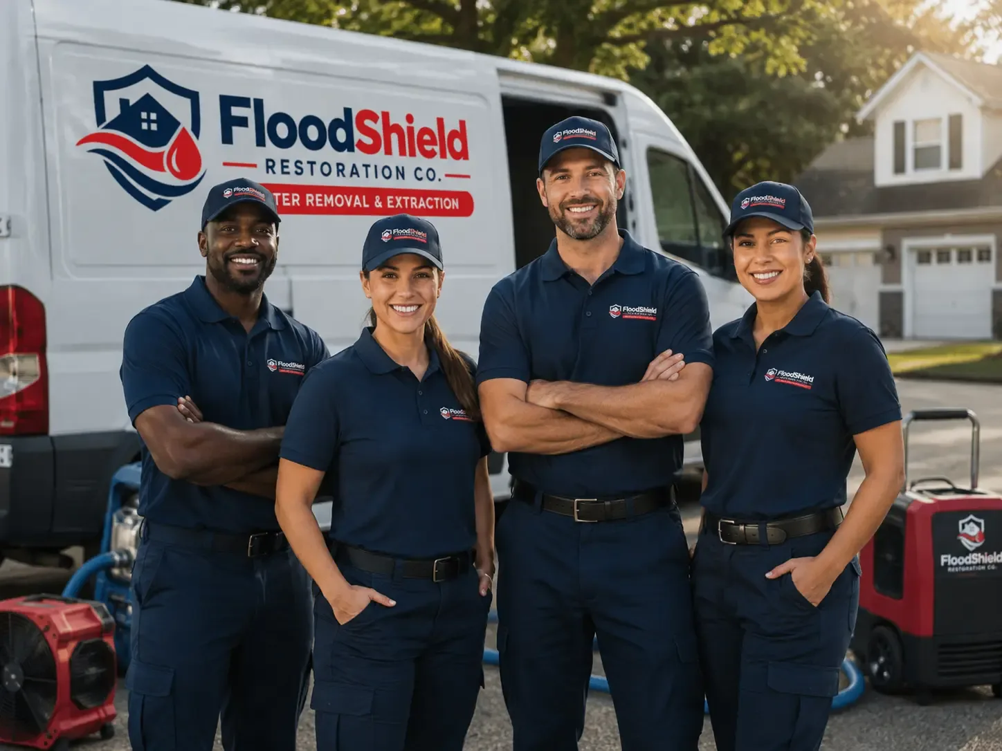 Flood Damage Restoration company in New River, VA